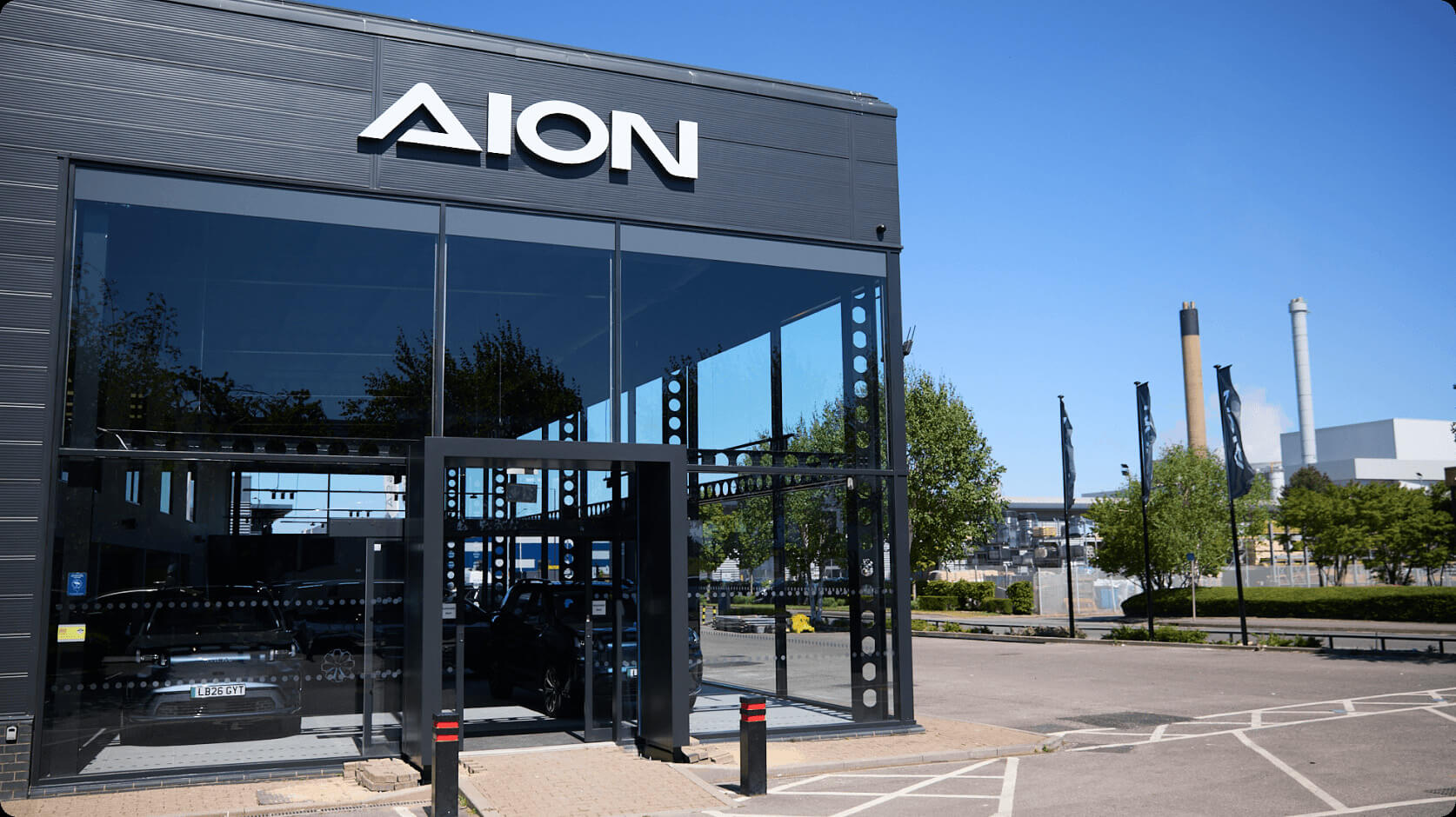Image of a AION dealership