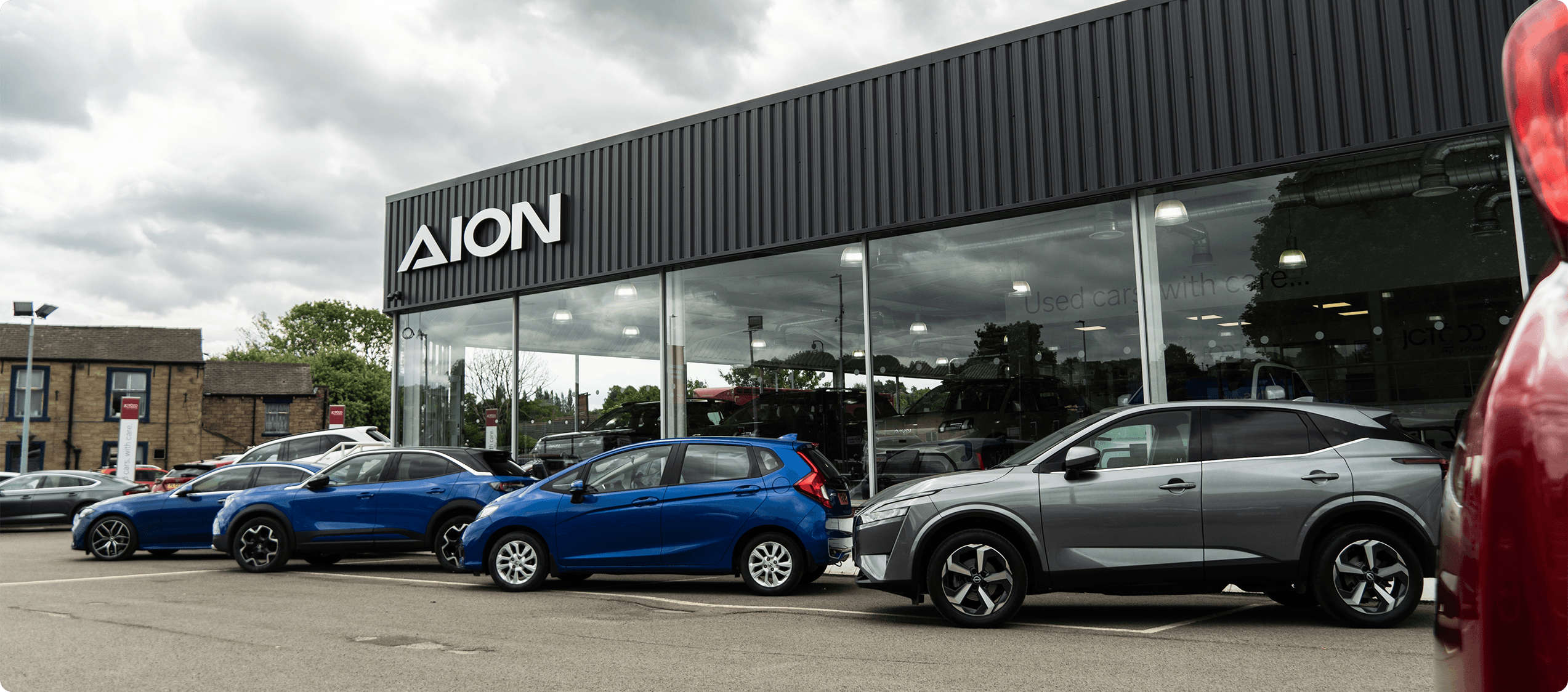 Outside view of AION dealership
